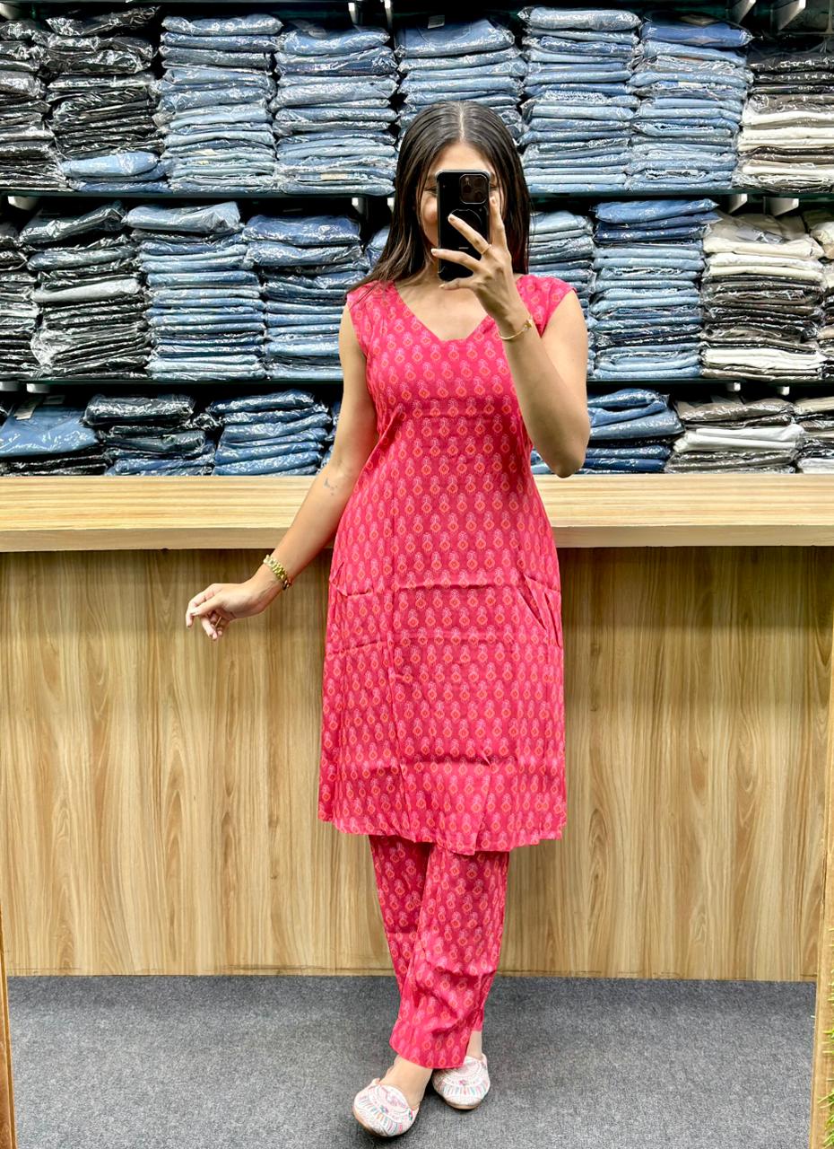 ETHNIC KURTI PAIR-A132635-38