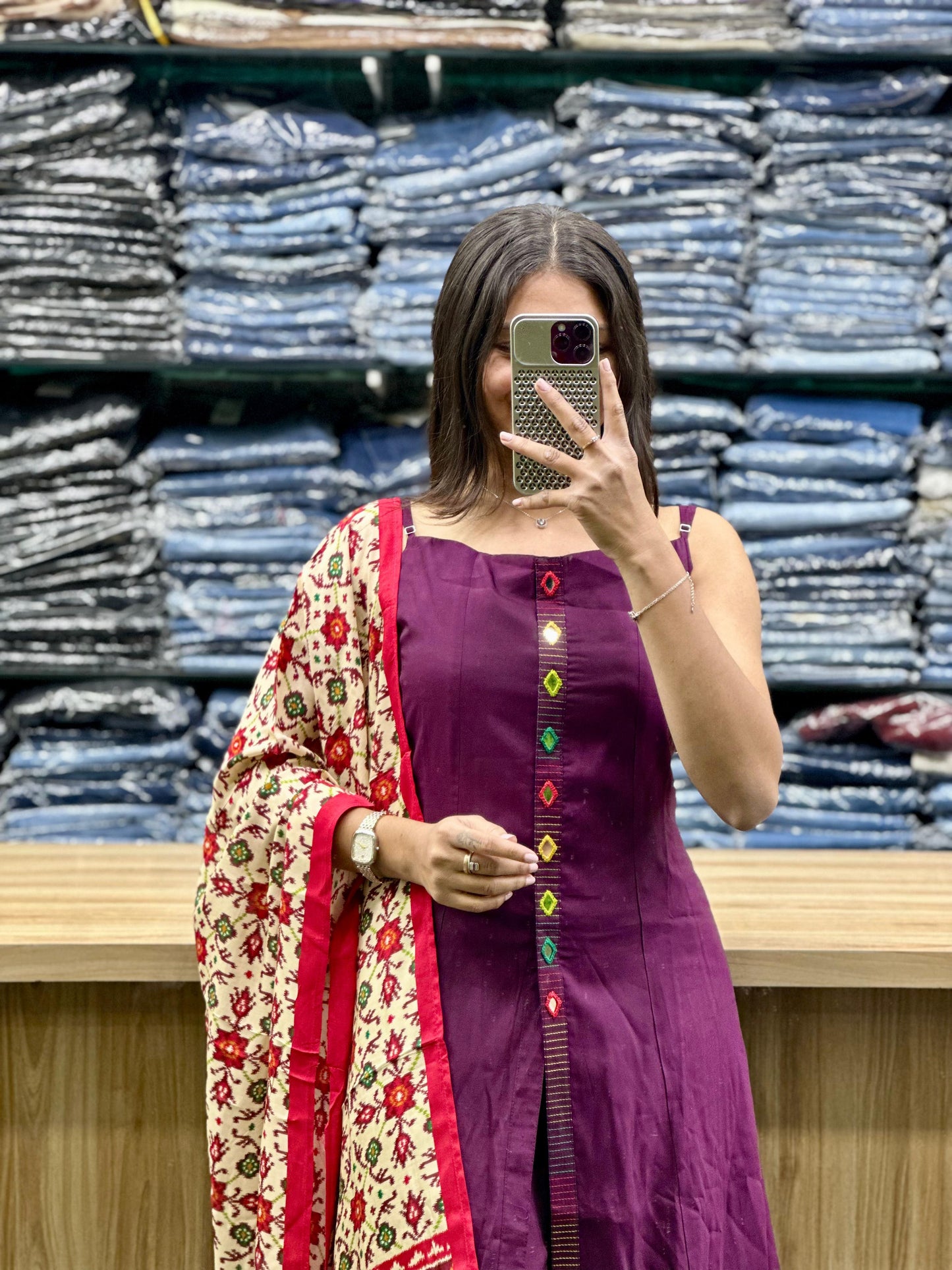 SPAGHETTI DUPATTA PAIR-A137412-13-15