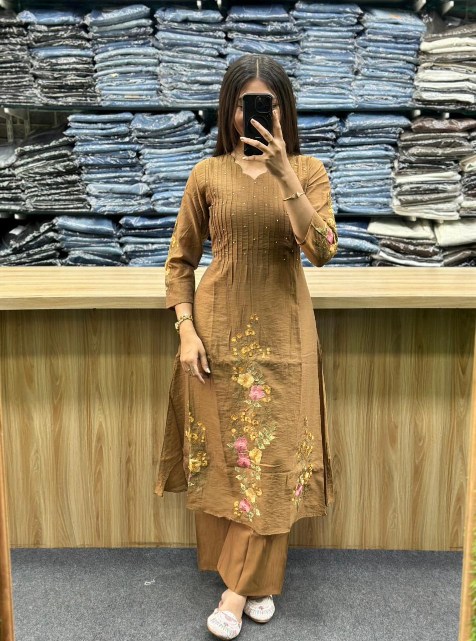 ETHNIC KURTI PAIR-AB1170