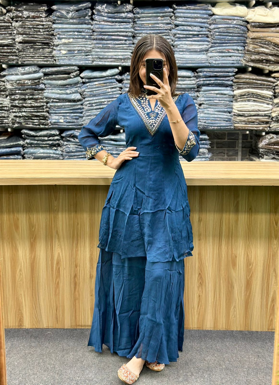 ETHNIC KURTI PAIR-AV358