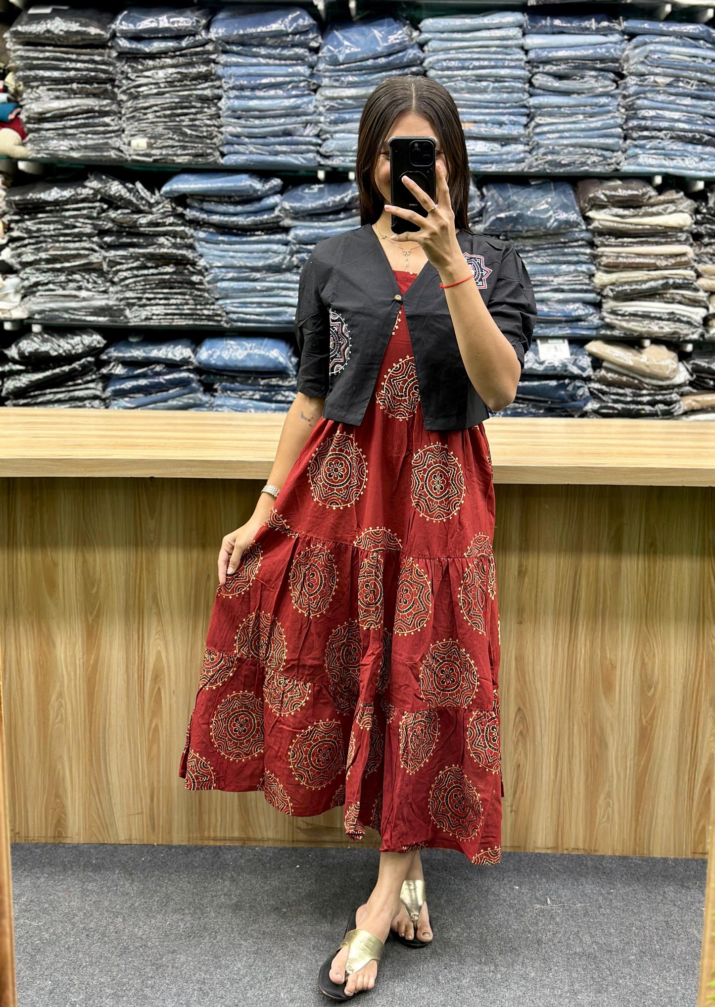 SINGLE ROUND KURTI-BD1105