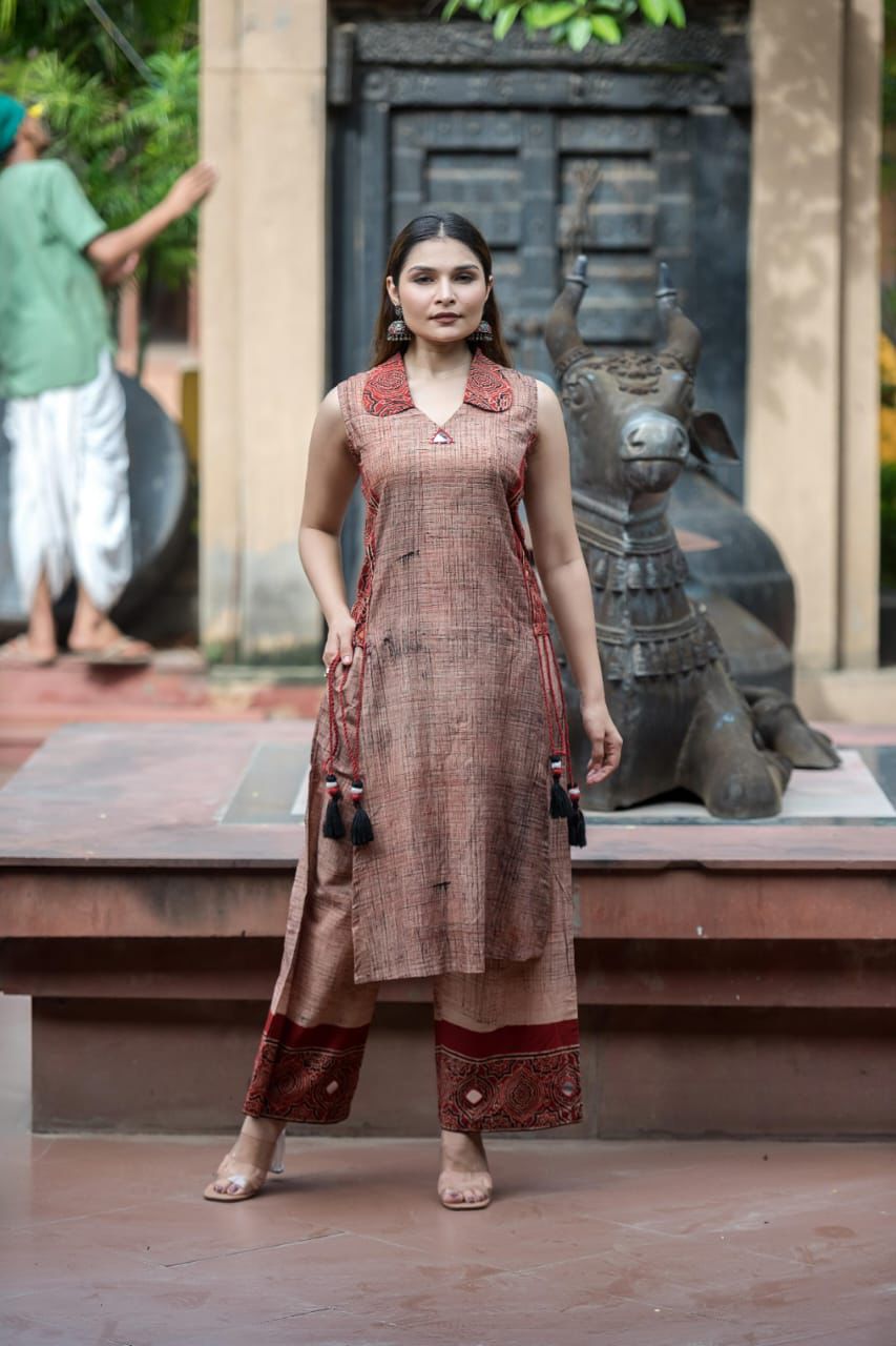 KURTI PLAZO SET-BD1225