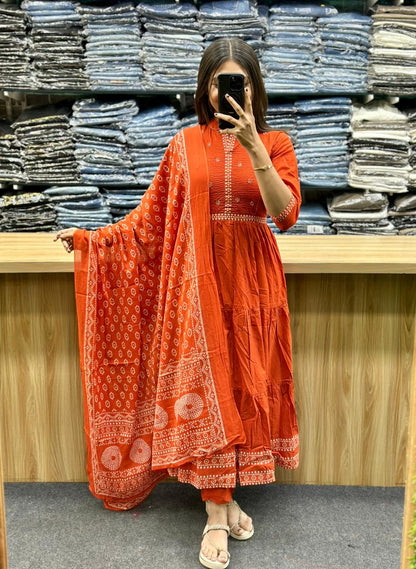 ETHNIC KURTI PAIR-BL201