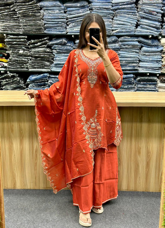 PLAZA DUPATTA PAIR-DR4603