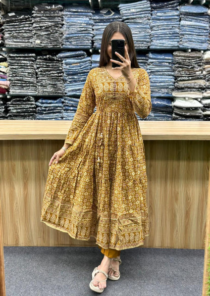 ANARKALI STYLE DRESS - DS2012