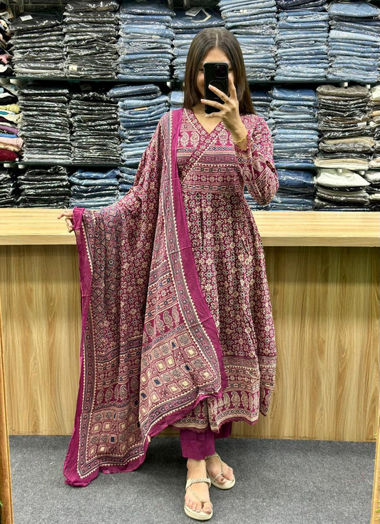 ANARKALI STYLE DRESS - DS2012