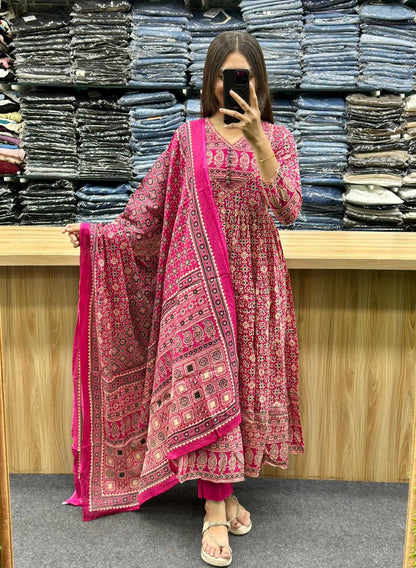 ANARKALI STYLE DRESS - DS2012