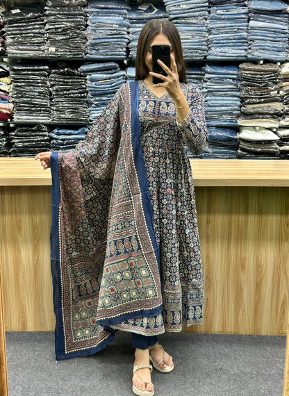 ANARKALI STYLE DRESS - DS2012