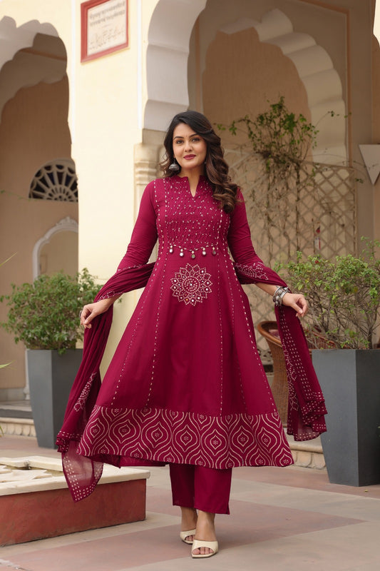 Embroidery full pair