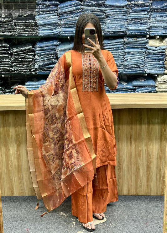 SHORT KURTI PLAZA PAIR-F235