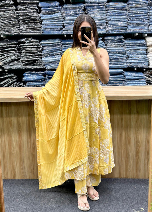 MUL COTTON DUPATTA PAIR-F250