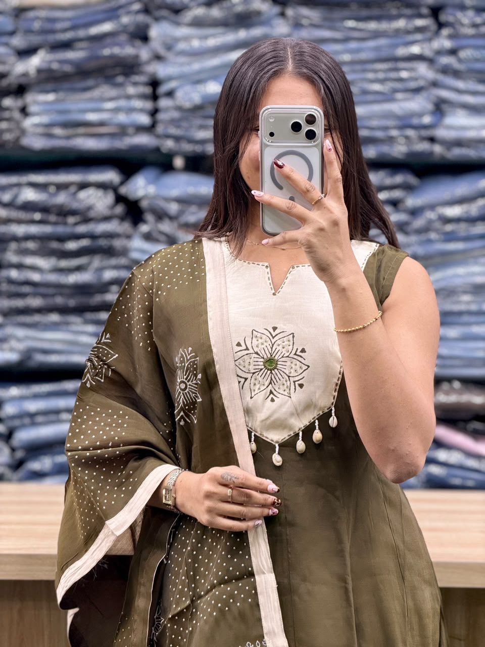 DUPATTA PAIR-HK407