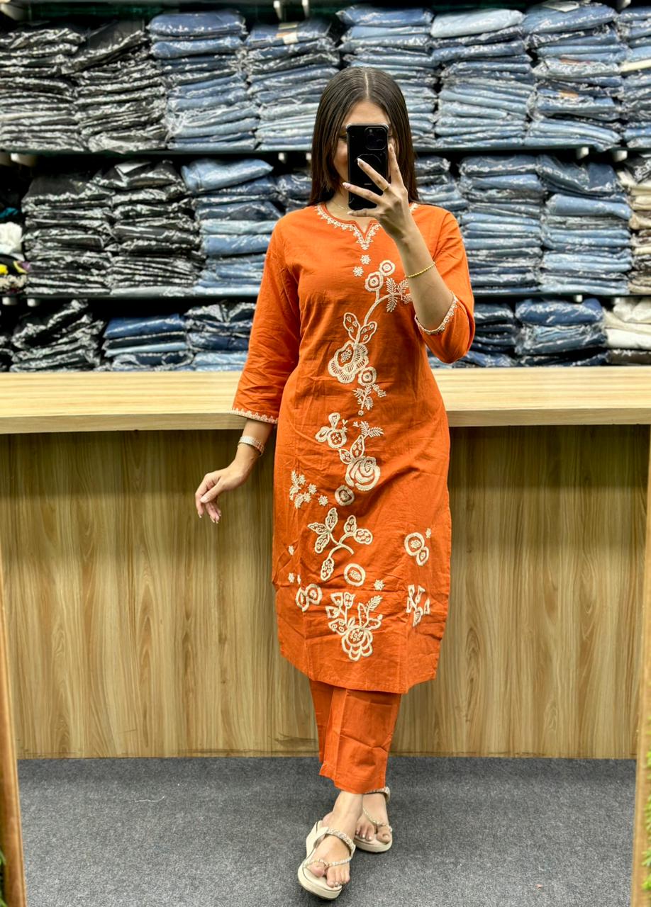 KURTI PENT DUPATTA PAIR-HT232