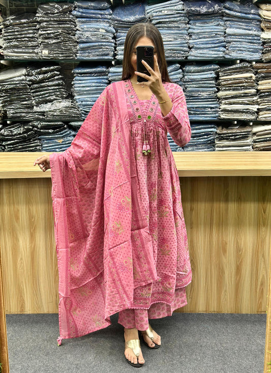 ANARKALI KURTI SET- HT260