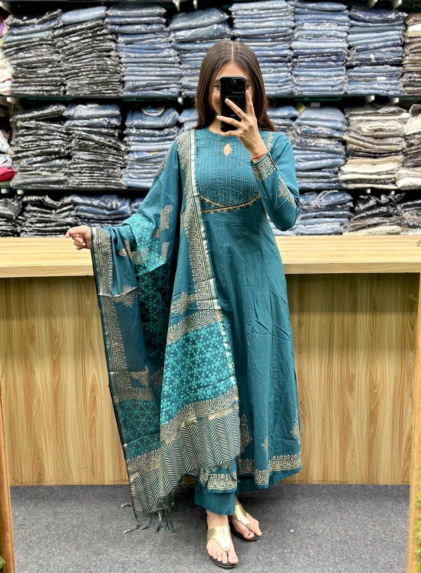 ANARKALI DUPATTA PAIR-HT280
