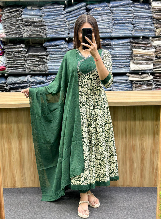 ANARKALI DUPPATA PAIR-HT291