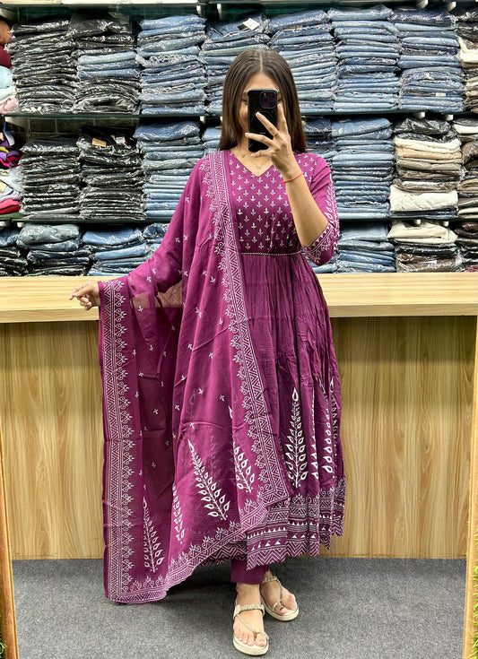 ANARKALI DUPATTA PAIR-HT297
