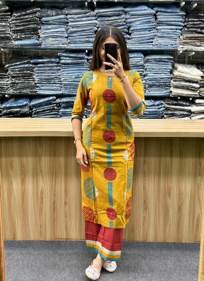 ETHNIC KURTI PAIR-HT331