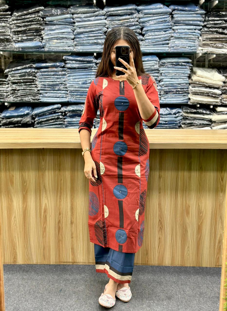 ETHNIC KURTI PAIR-HT331
