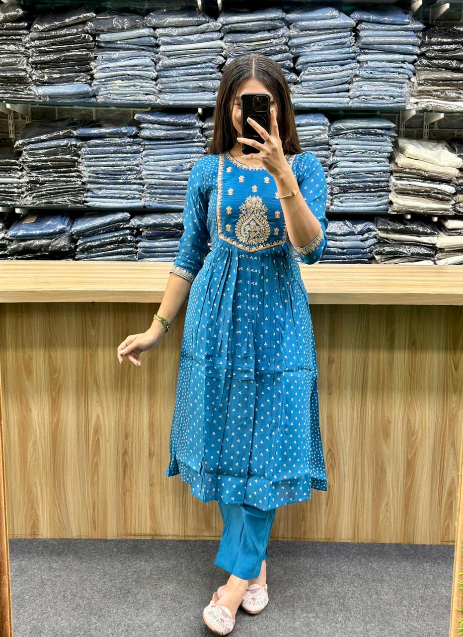 ETHNIC KURTI PAIR-HT332