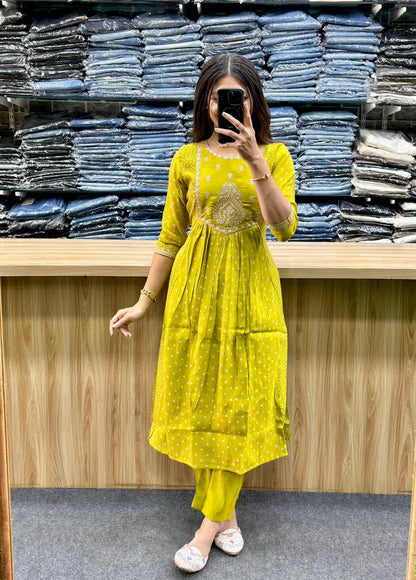 ETHNIC KURTI PAIR-HT332