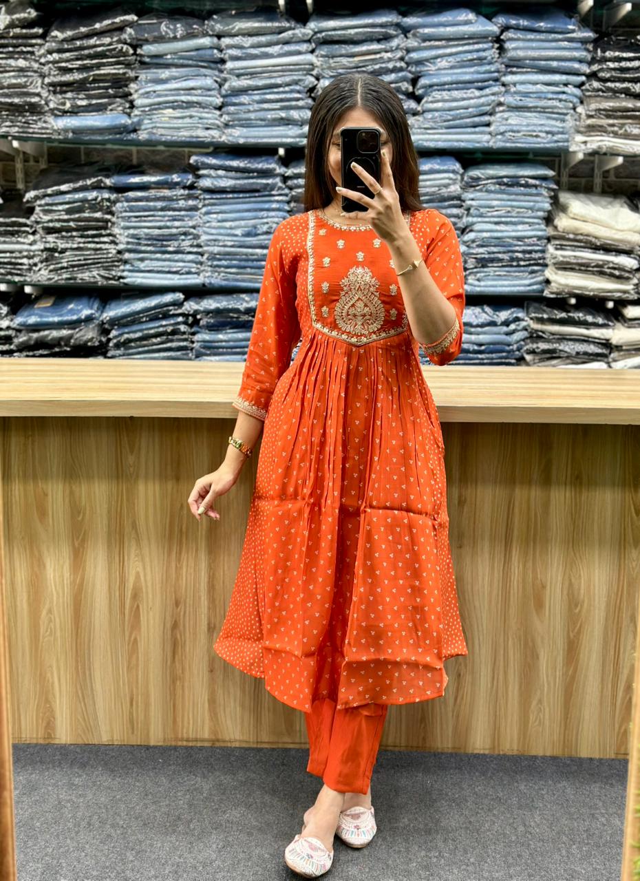 ETHNIC KURTI PAIR-HT332