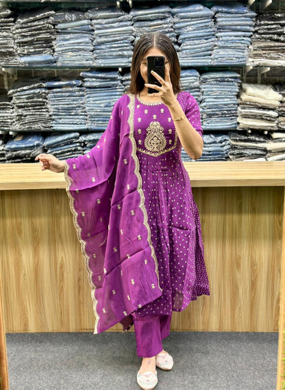 ETHNIC KURTI PAIR-HT332