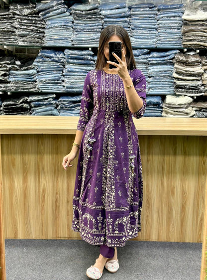ANARKALI DUPATTA PAIR-HT335