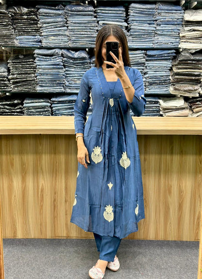 ETHNIC KURTI PAIR-JC8139