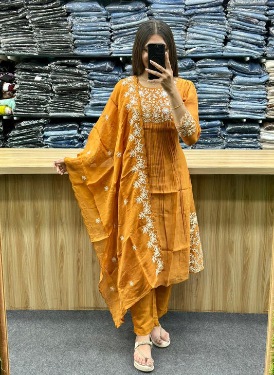 KURTI PENT DUPATTA PAIR-JC8014