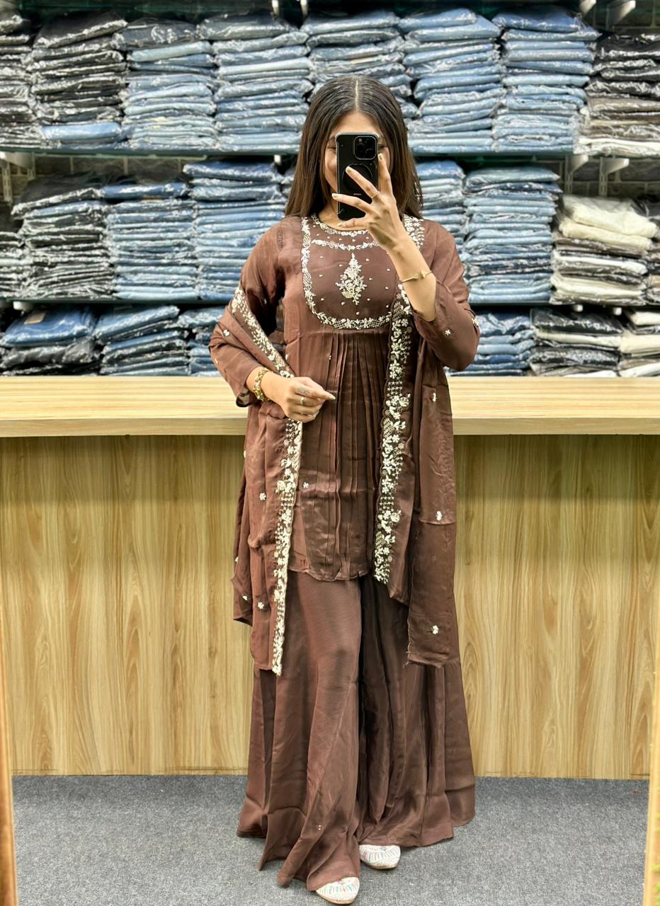 TRADITIONAL KURTI PAIR-JC8277