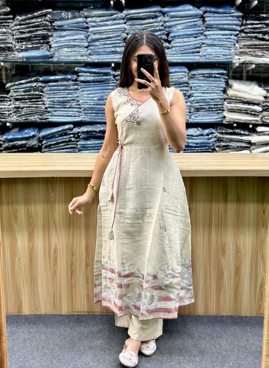 ETHNIC KURTI PAIR-JJ420