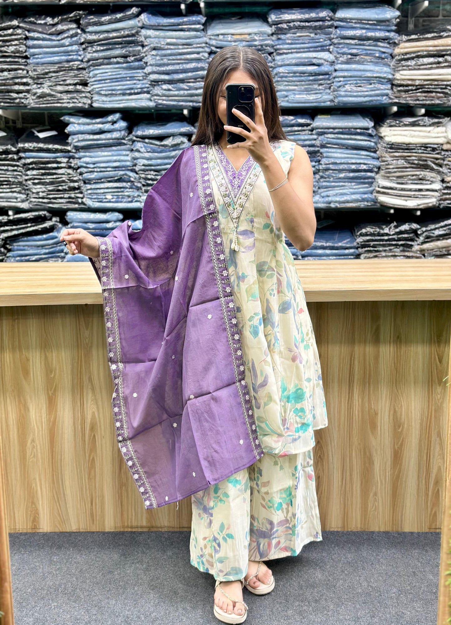 ETHNIC KURTI PAIR-KM288