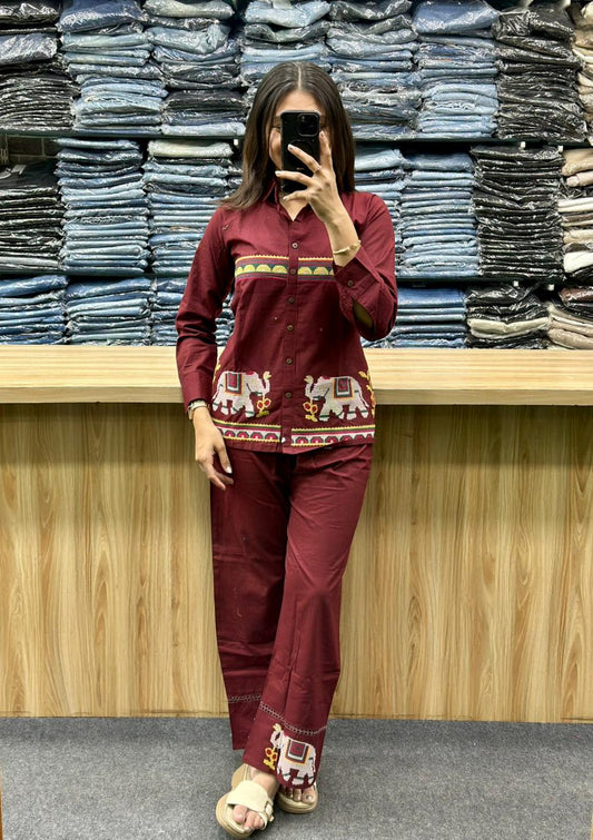CO-ORD SET-KN01