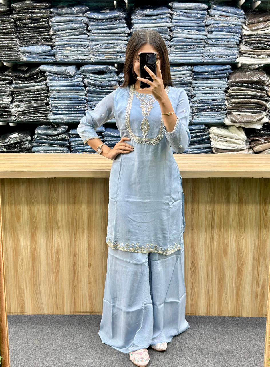 ETHNIC KURTI PAIR-LC153