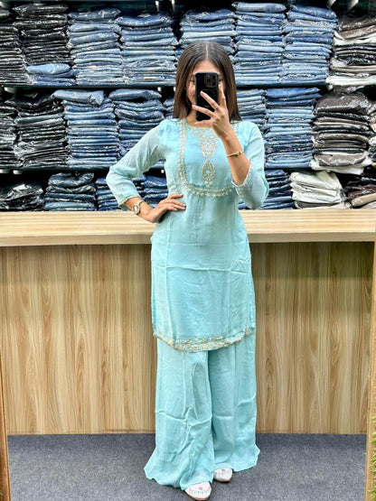 ETHNIC KURTI PAIR-LC153