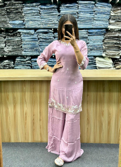 TRADITIONAL KURTI PAIR-LC154