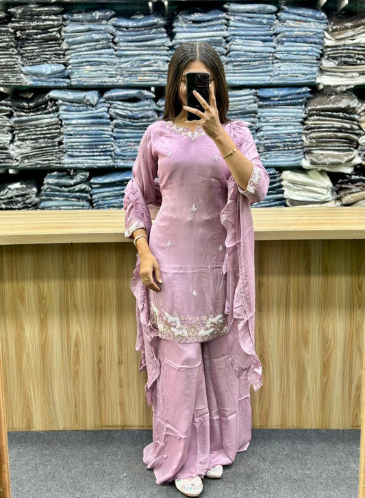 TRADITIONAL KURTI PAIR-LC154