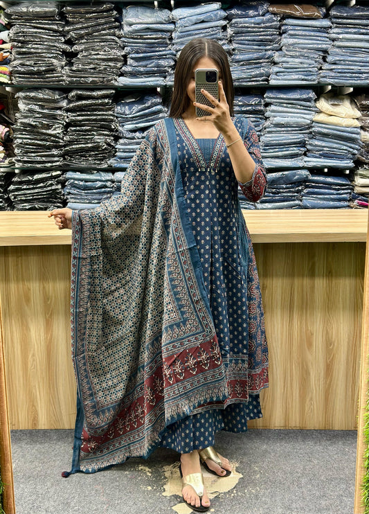 KURTI PLAZA DUPATTA PAIR-MT3121