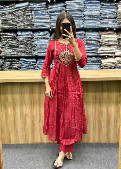 MUL COTTON DUPATTA PAIR-MT3787