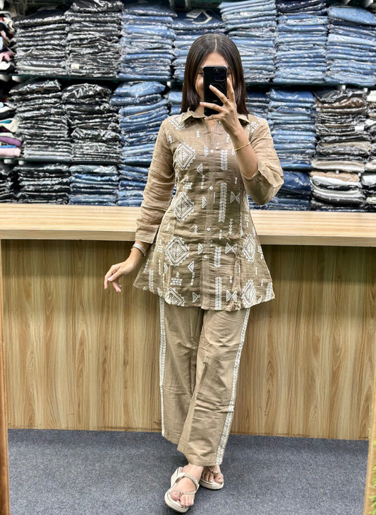 COTTON CO-ORD SET-PC114