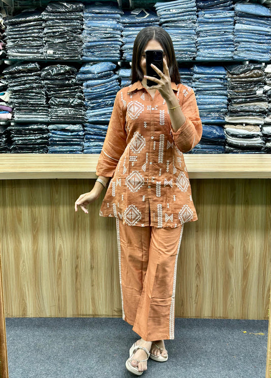 COTTON CO-ORD SET-PC114
