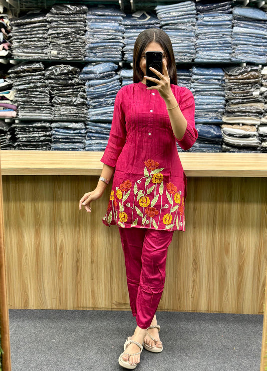 COTTON CO-ORD SET-PC115