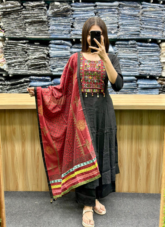 KURTI PLAZA SET-RD6576