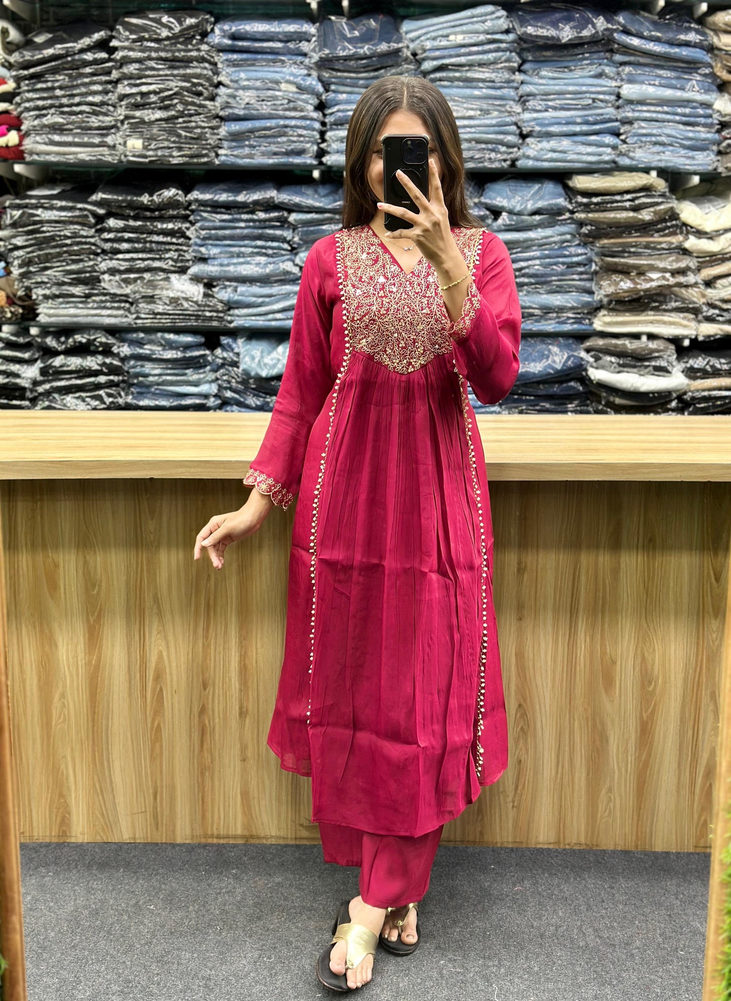 KURTI PANT DUPPTA PAIR-RK21