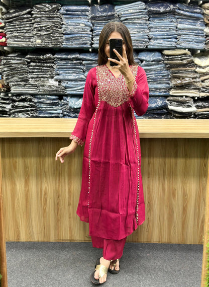 KURTI PANT DUPPTA PAIR-RK21