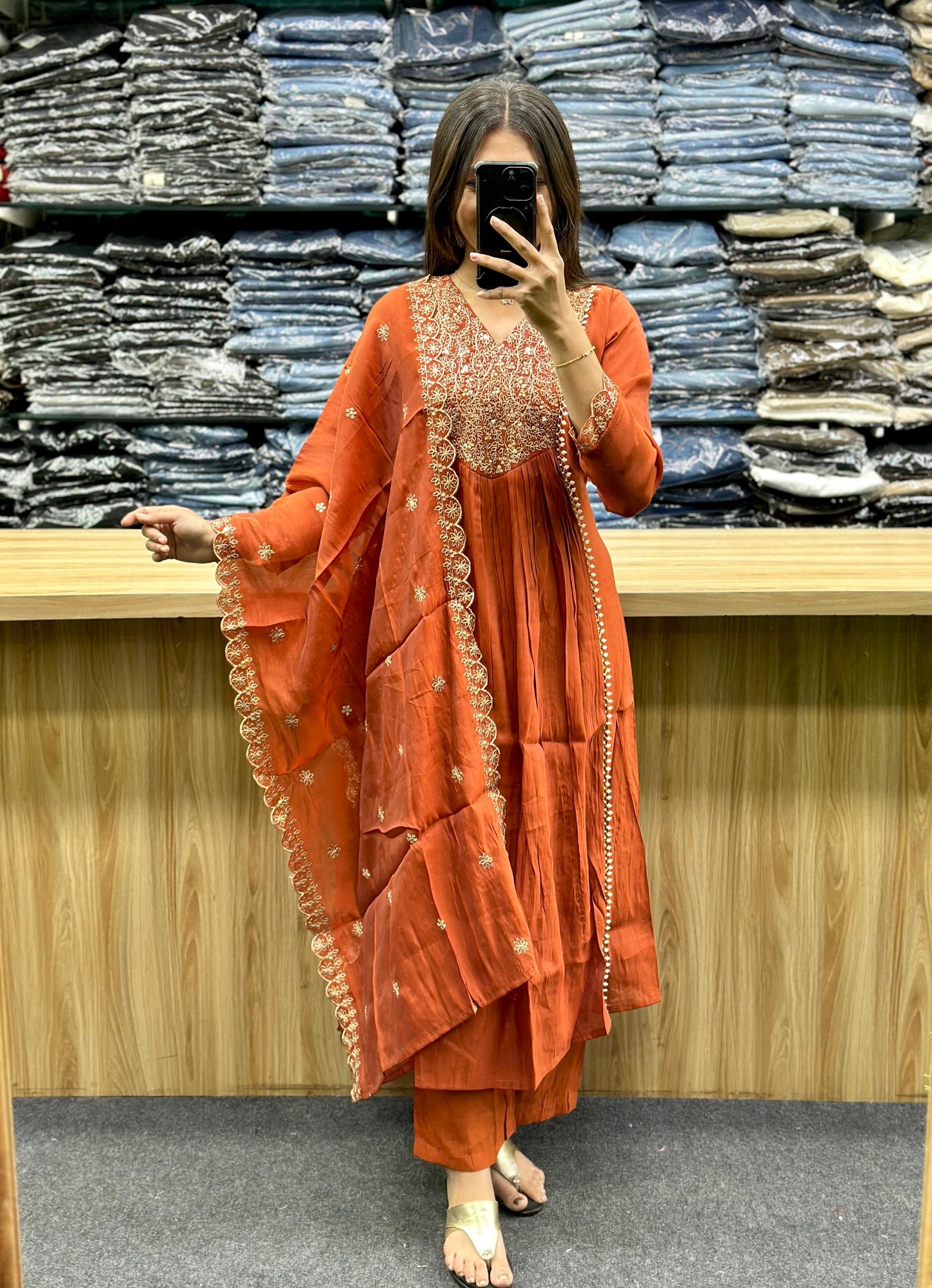 KURTI PANT DUPPTA PAIR-RK21