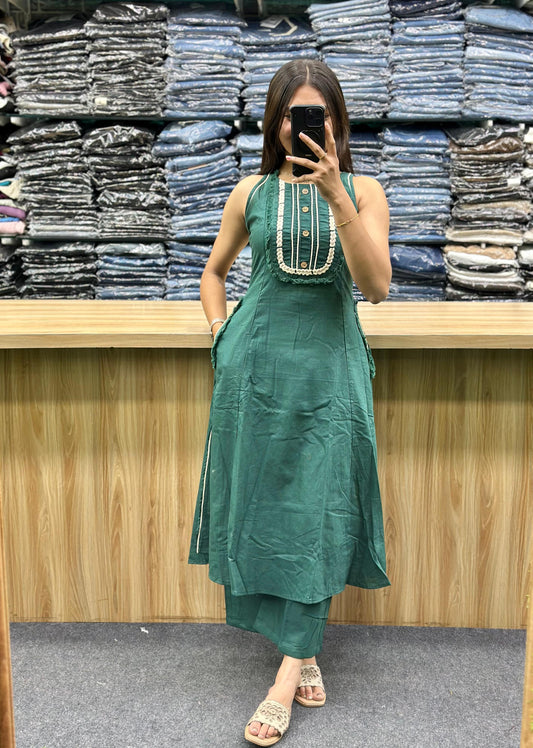 SLEEVELESS PLAZA PAIR-RV2979