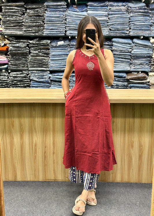 KURTI PLAZO-RV3012