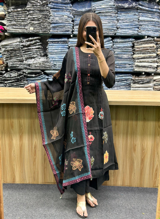 KURTI PLAZA DUPATTA PAIR-RV3533